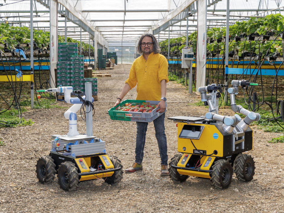 Robot partnership with Tiptree jam