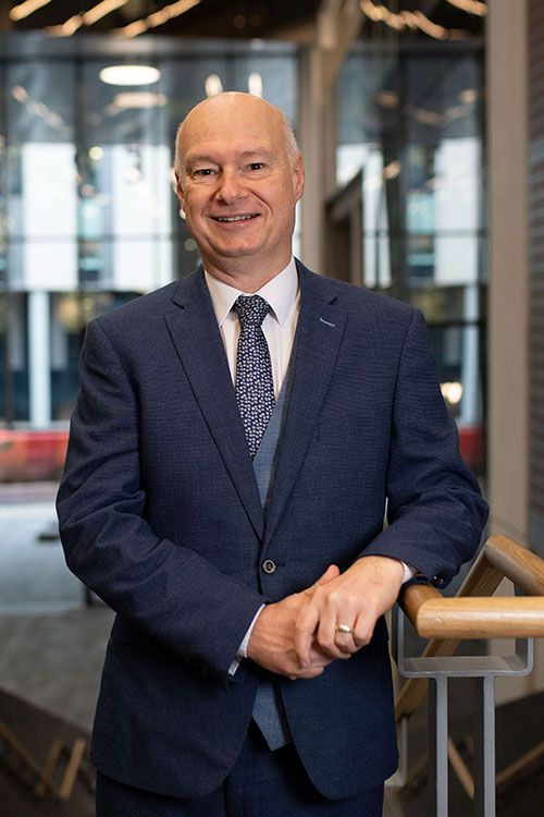 Headshot of Professor Paul Bartholomew - Vice-Chancellor